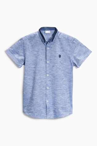 Blue Grindle Shirt (3-16yrs)